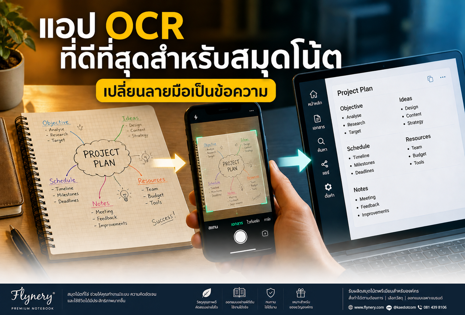 สมุดโน้ตกับOCR